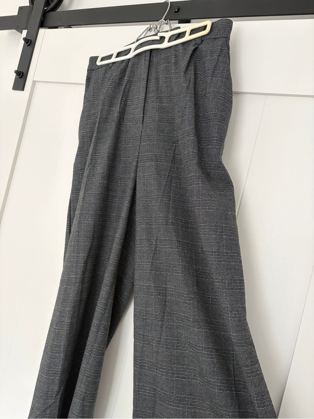 Women’s Gray Glen Plaid Dress Pants
